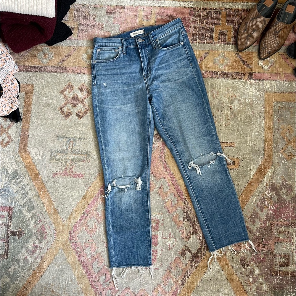 Madewell High-rise Slim Boyjean